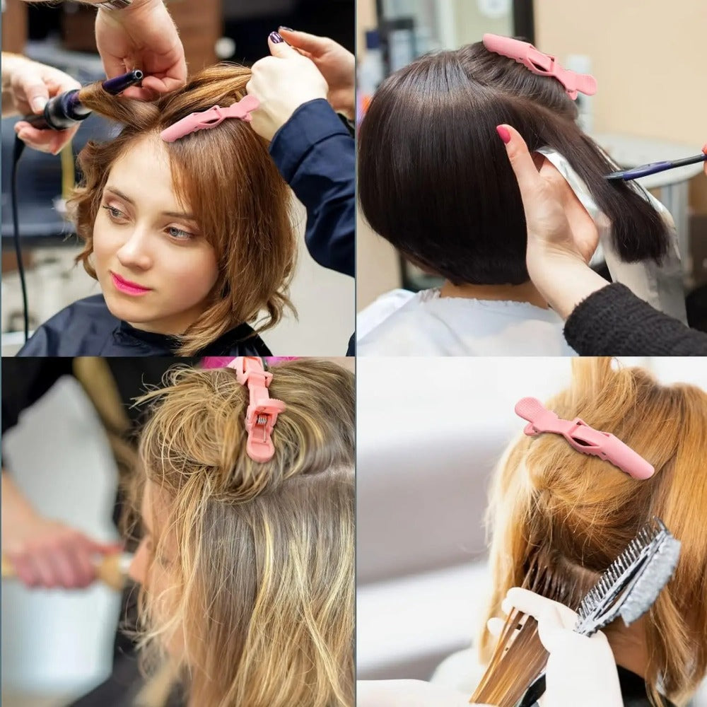 5 Clip Professionale per Capelli – Antiscivolo & Ultra Resistente