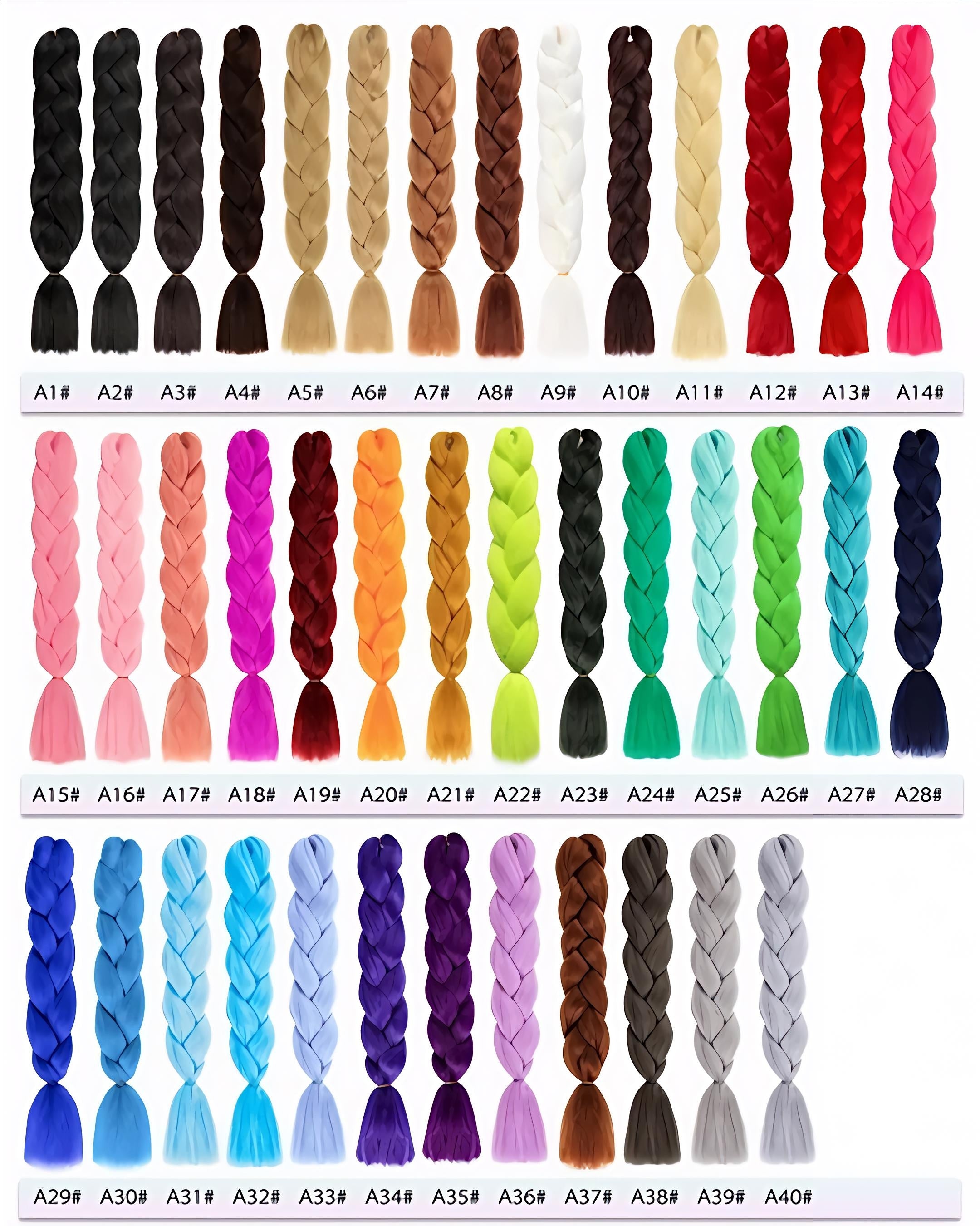 Coarse Jumbo Braiding Hair 100 grams