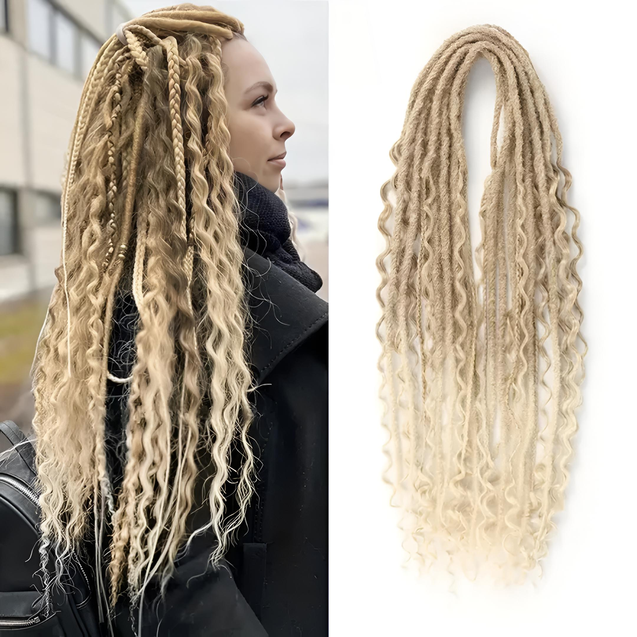 Boho Dreadlocks – Double Ended | 24 inch (60 cm)