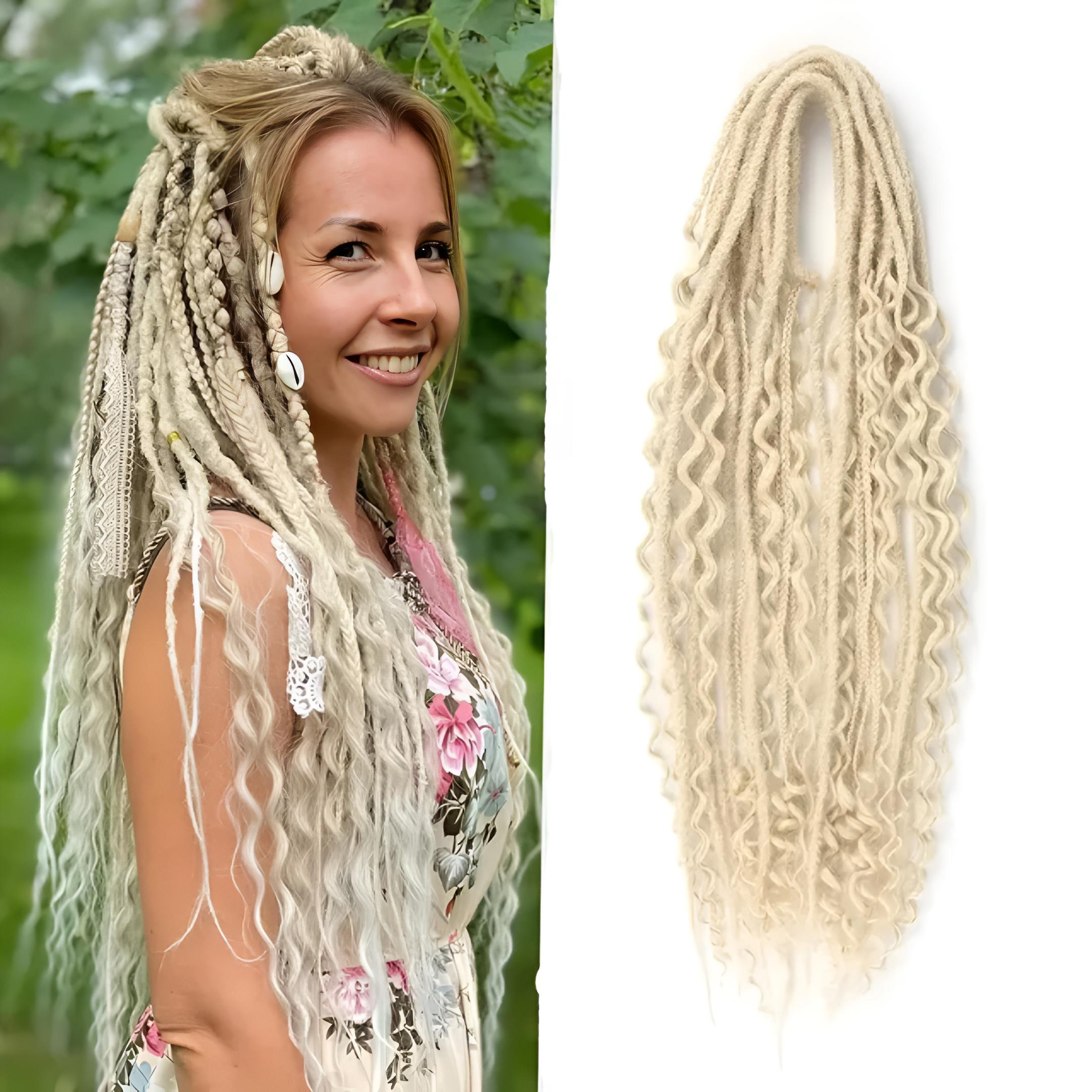 Boho Dreadlocks – Double Ended | 24 inch (60 cm)
