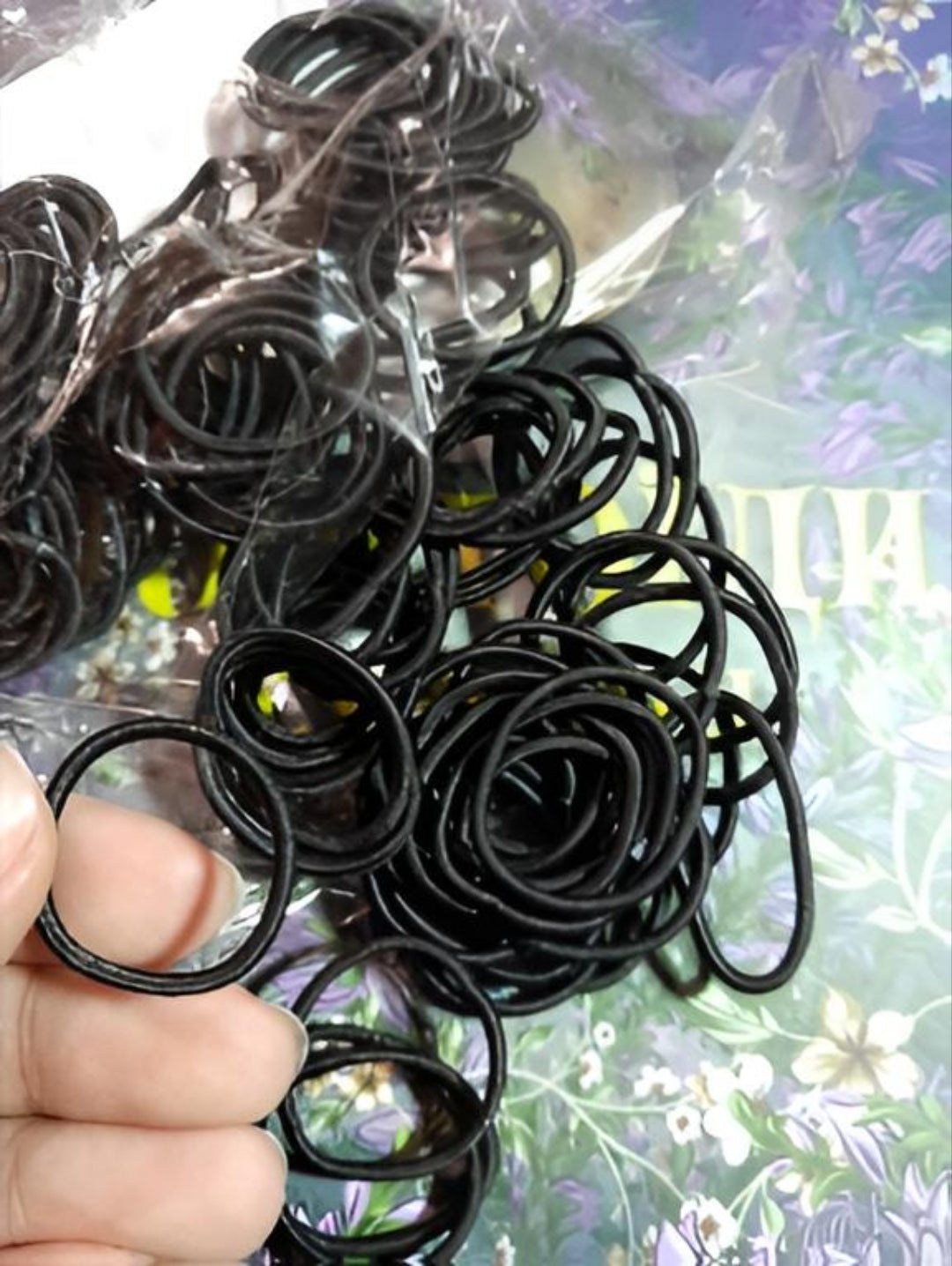 Elastici in Nylon per applicazione dreadlocks sintetici