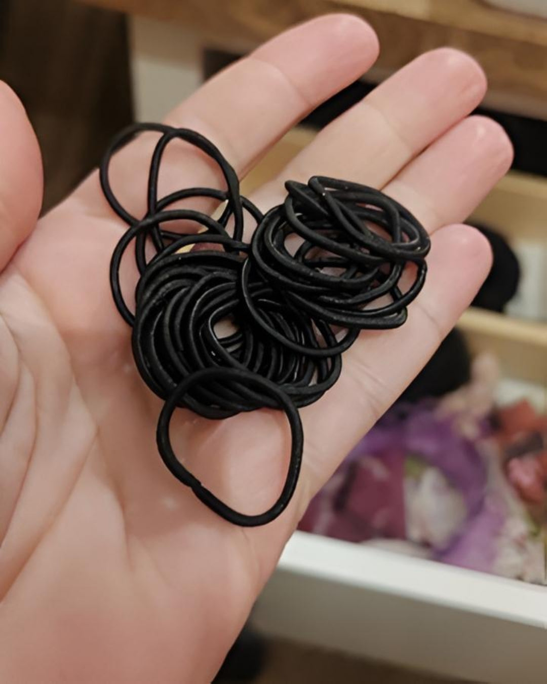 Elastici in Nylon per applicazione dreadlocks sintetici