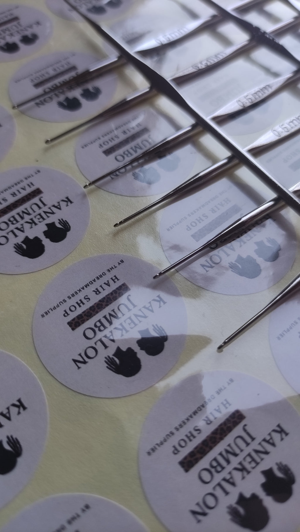 Uncinetto Dreadlocks in acciaio inox – 0,5 mm