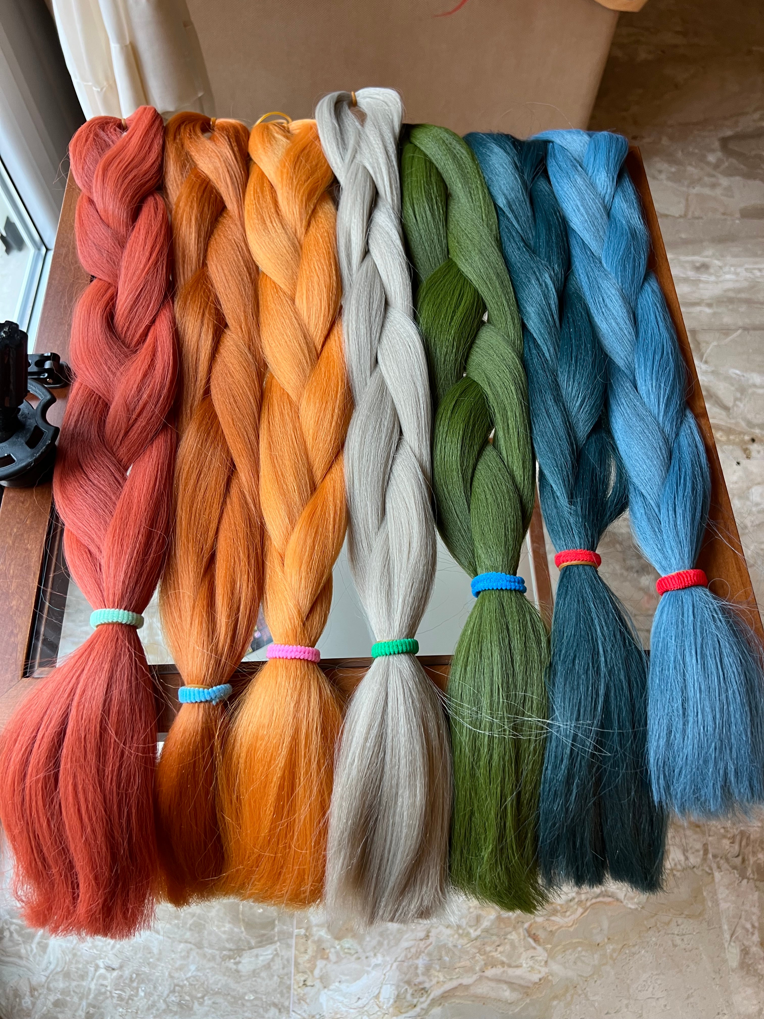 Premium Henlon Jumbo Braid – 24” (60 cm) | 80 g | Fibra sintetica ad alta temperatura