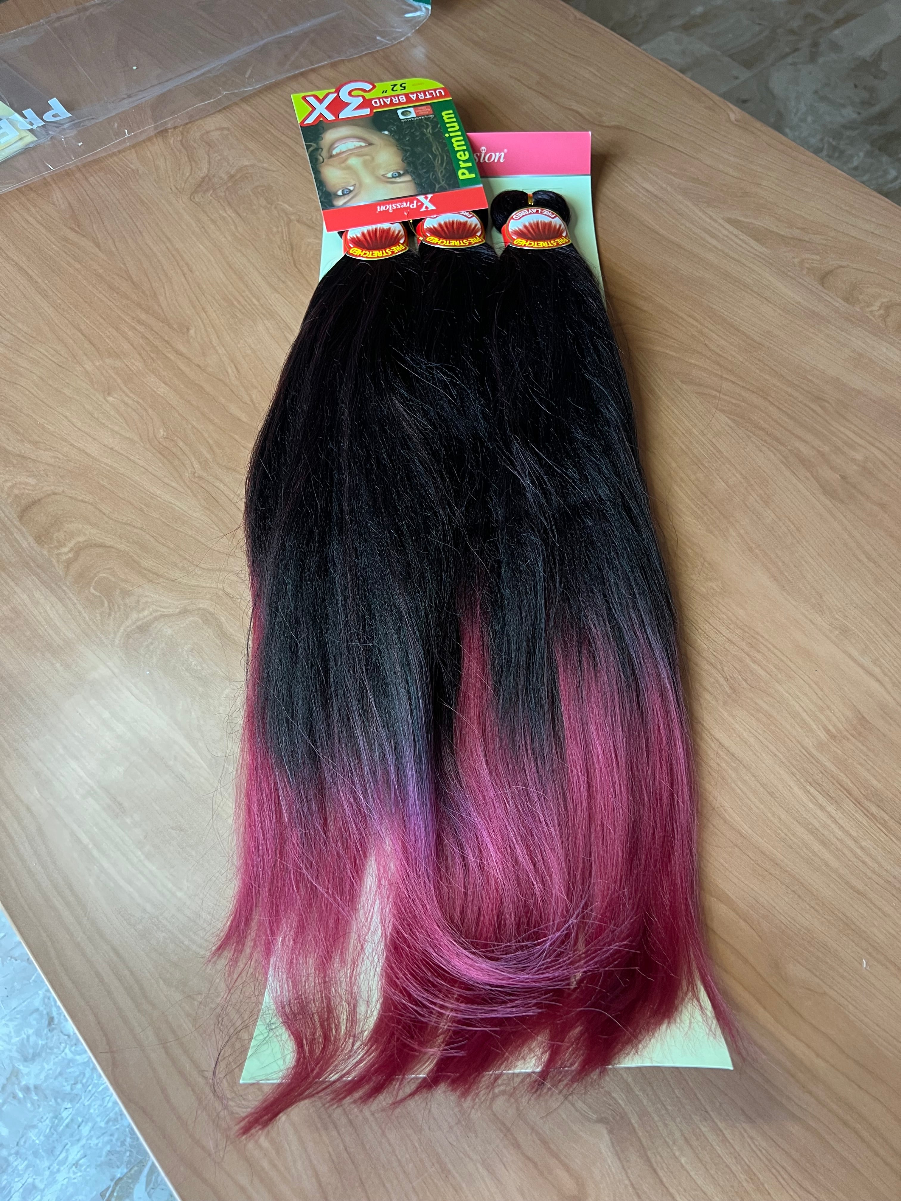 3X Ez Braid Pre Stretched Braiding Hair 52”