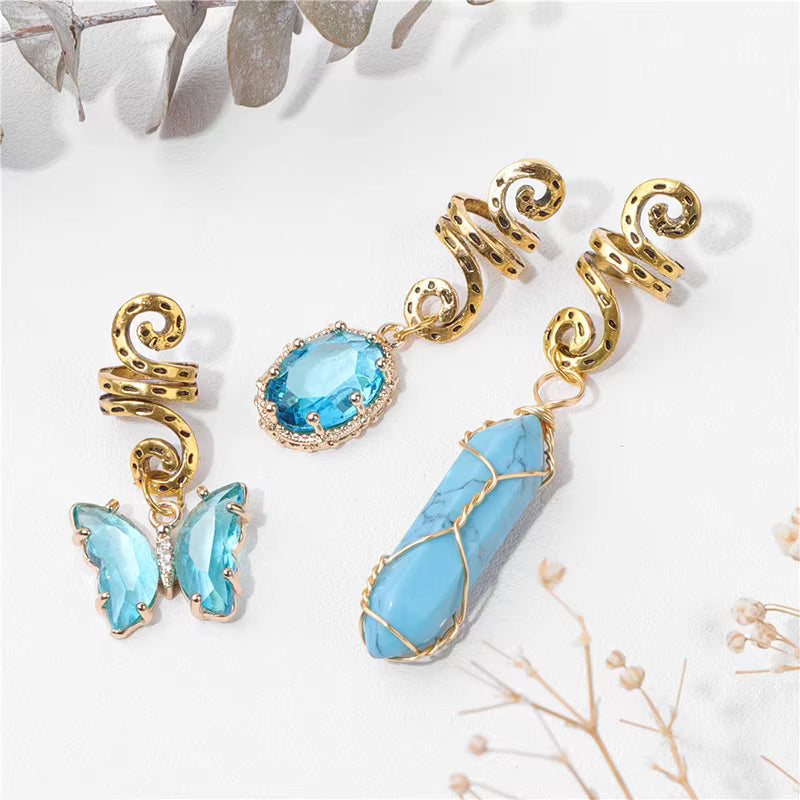 💎 Set da 3 Charm in Pietra Naturale