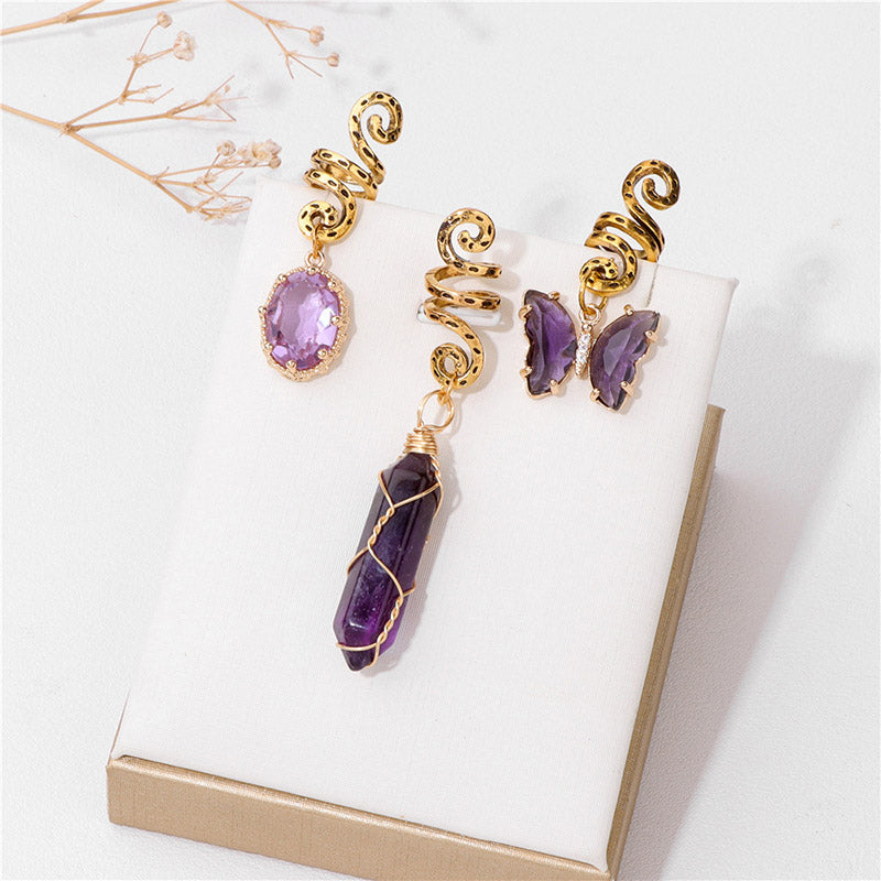 💎 Set da 3 Charm in Pietra Naturale