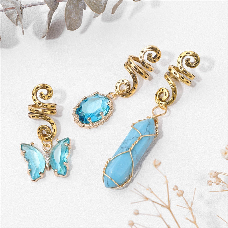 💎 Set da 3 Charm in Pietra Naturale