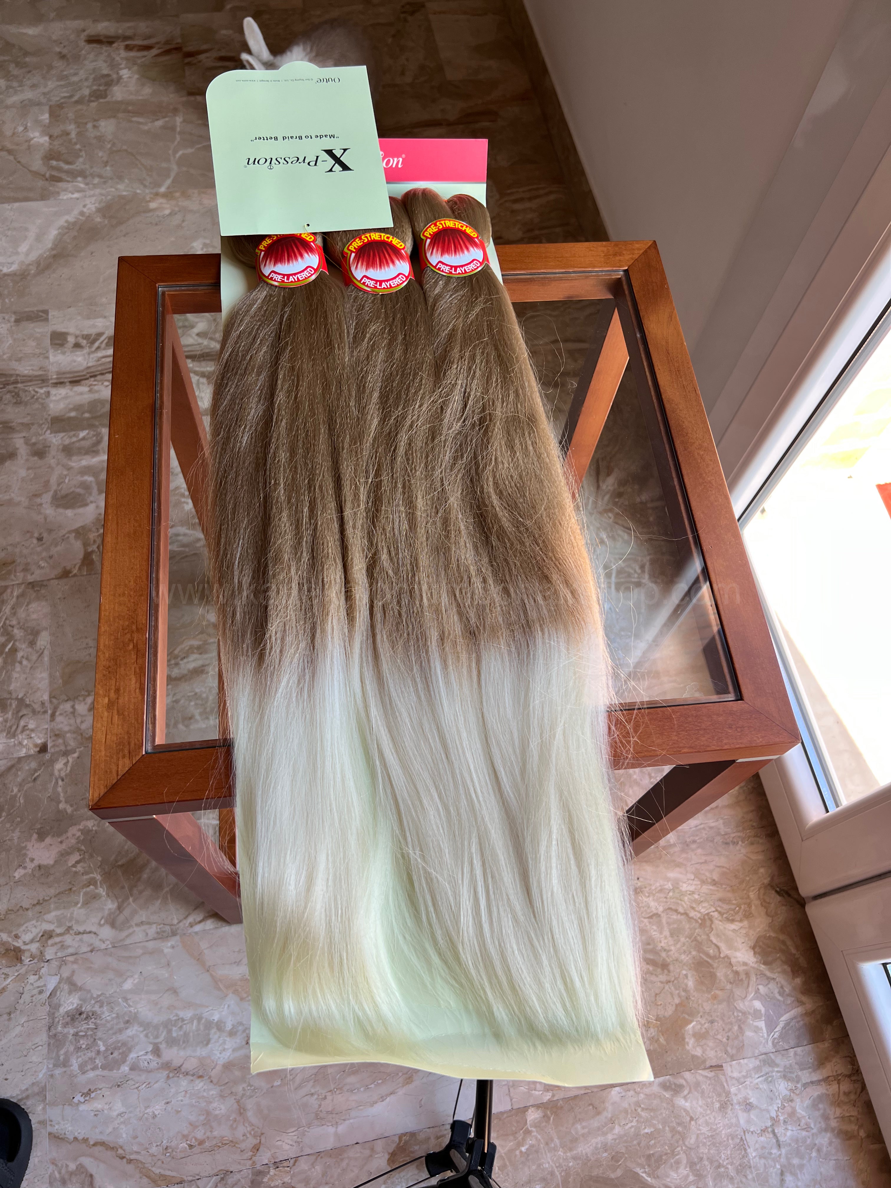 3X Ez Braid Pre Stretched Braiding Hair 52”