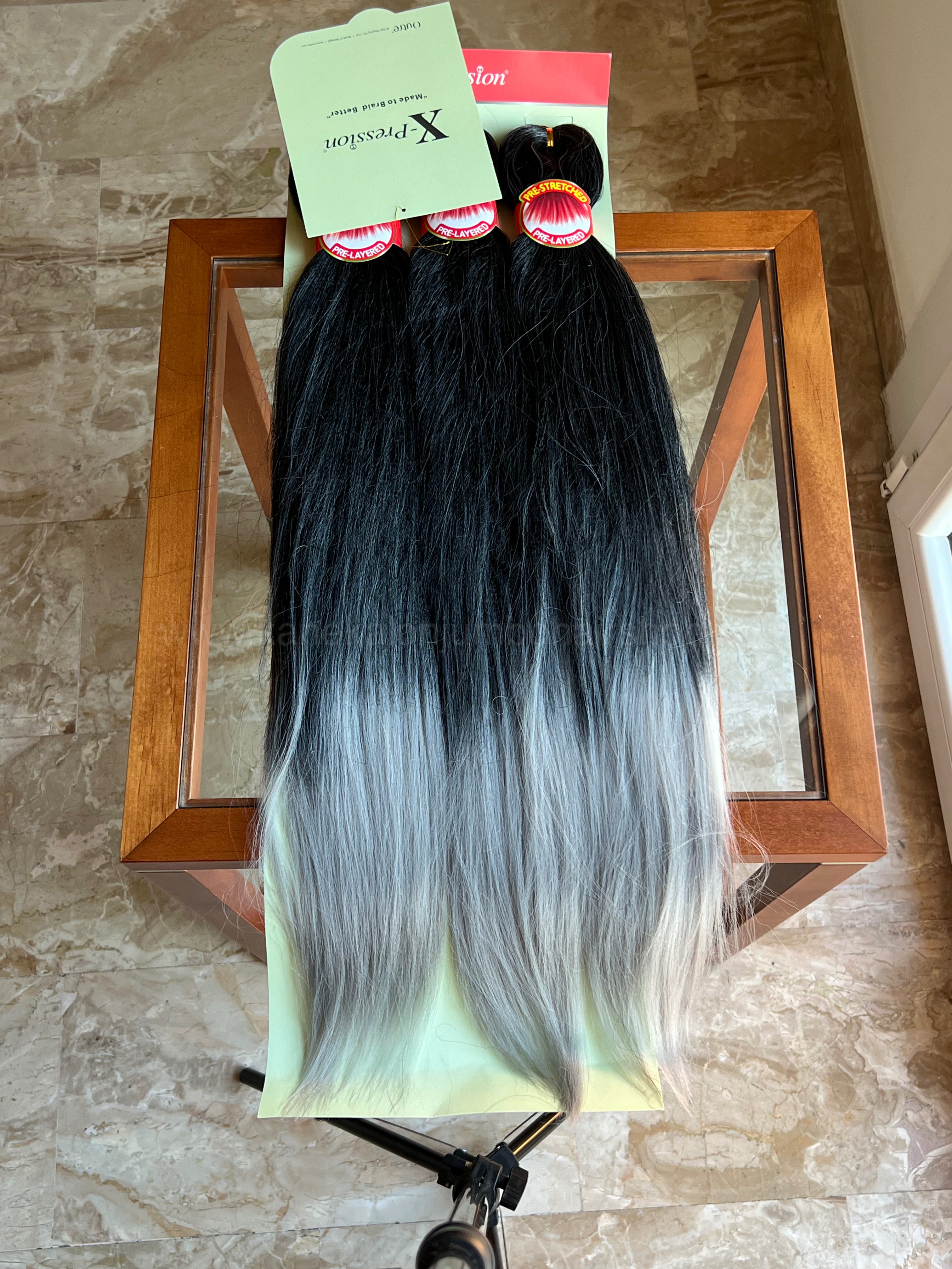 3X Ez Braid Pre Stretched Braiding Hair 52”