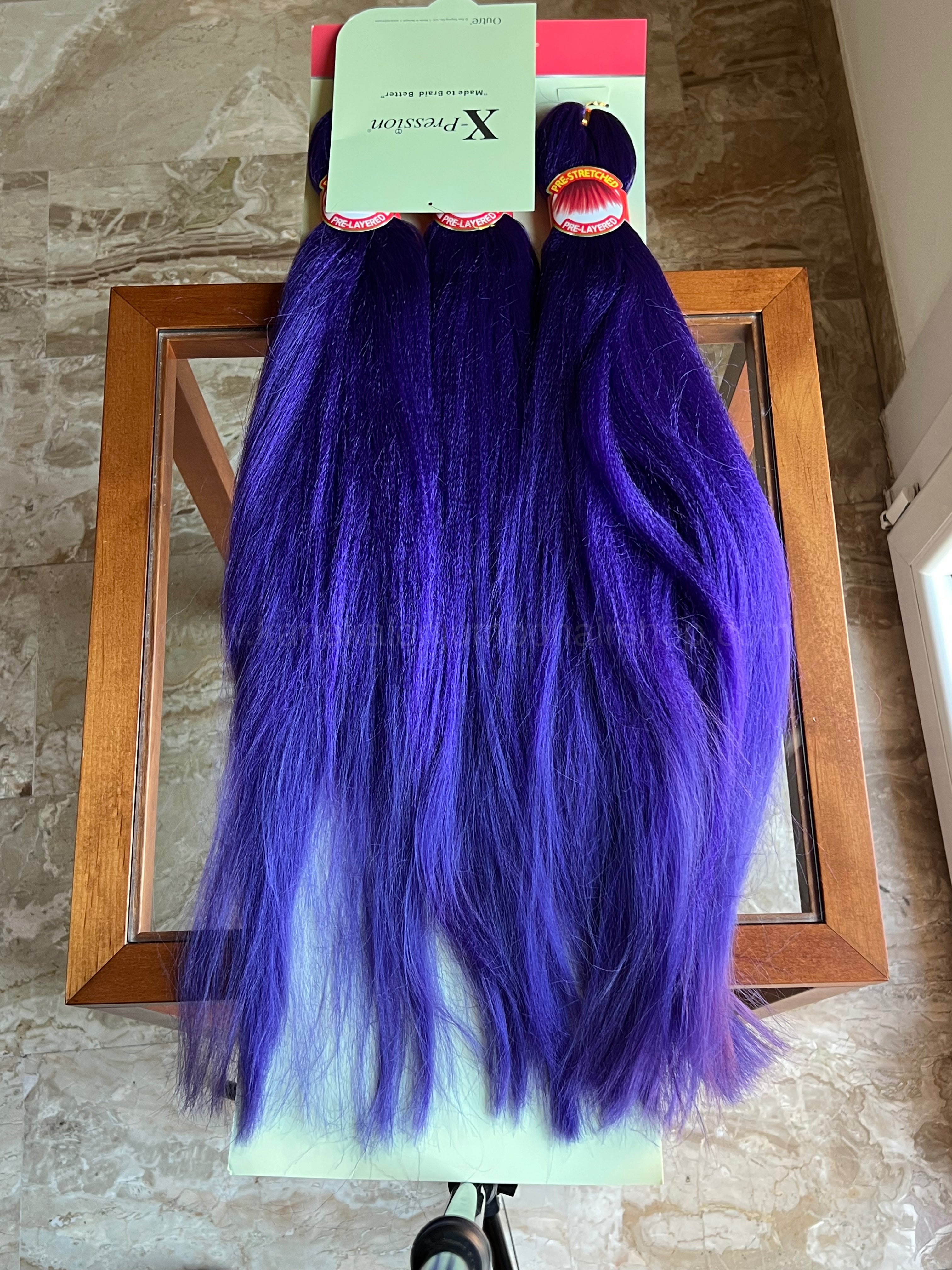 3X Ez Braid Pre Stretched Braiding Hair 52”