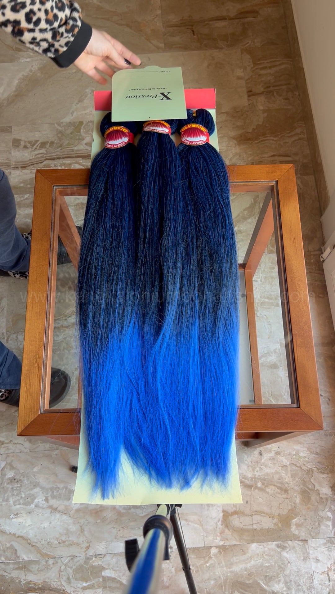 3X Ez Braid Pre Stretched Braiding Hair 52”