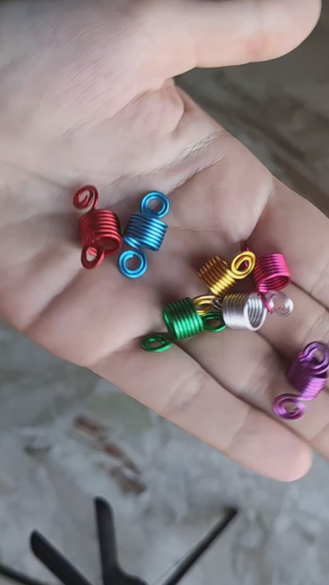 Anelli a Molla in Alluminio