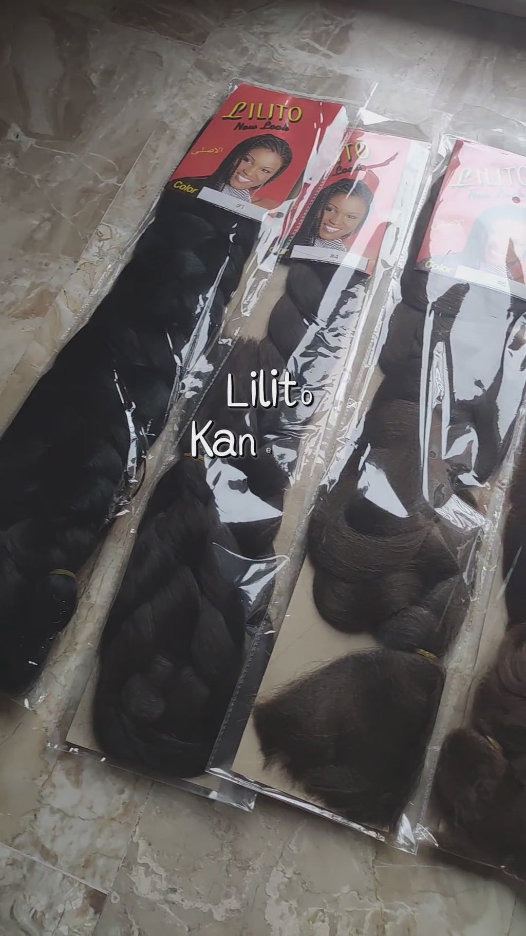 Lilito Kanekalon Low-temperature Jumbo Hair 150 grams