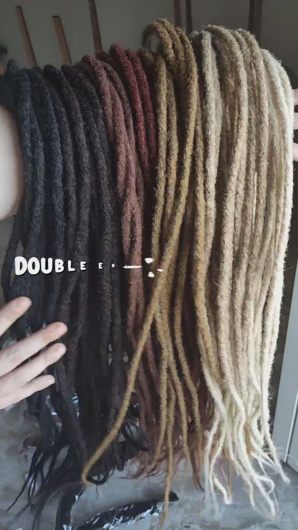 Double Ended Dreadlocks – 60 cm