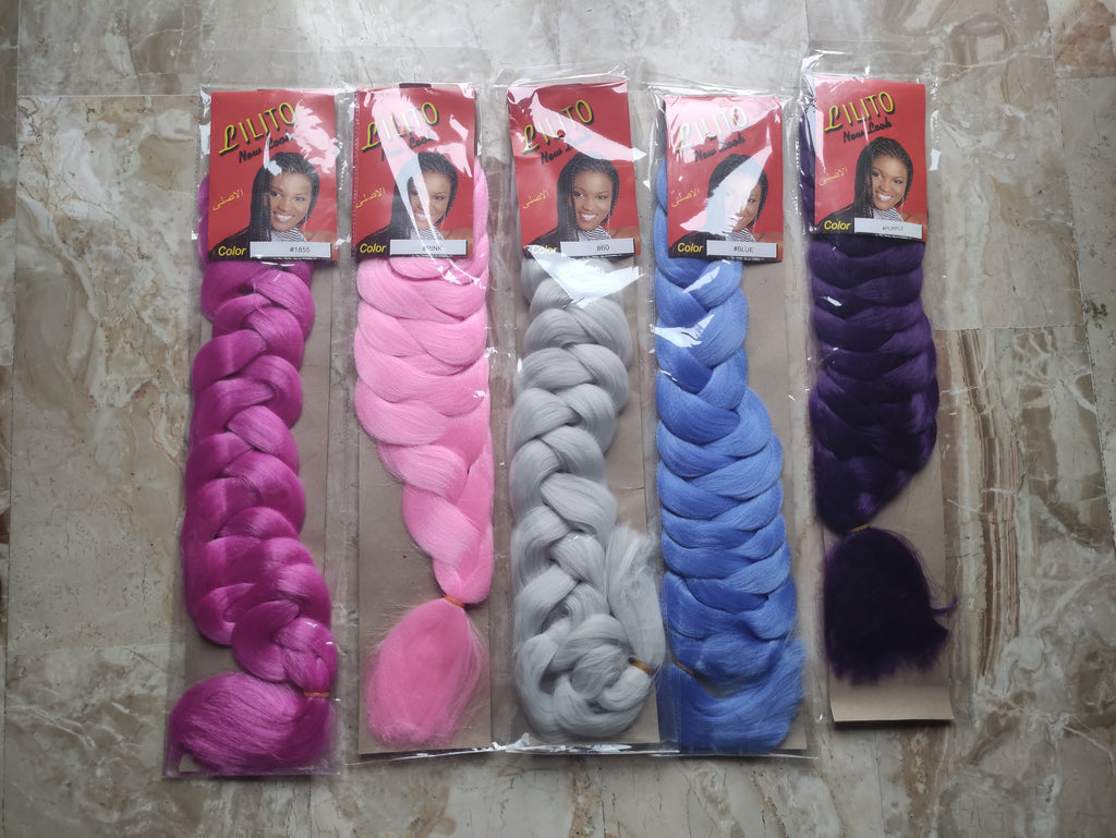 Lilito Kanekalon Low-temperature Jumbo Hair 150 grams